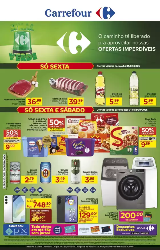 Catálogo Carrefour em Jequié | Ofertas exclusivas | 2025-08-01T00:00:00.000Z - 2025-08-07T00:00:00.000Z
