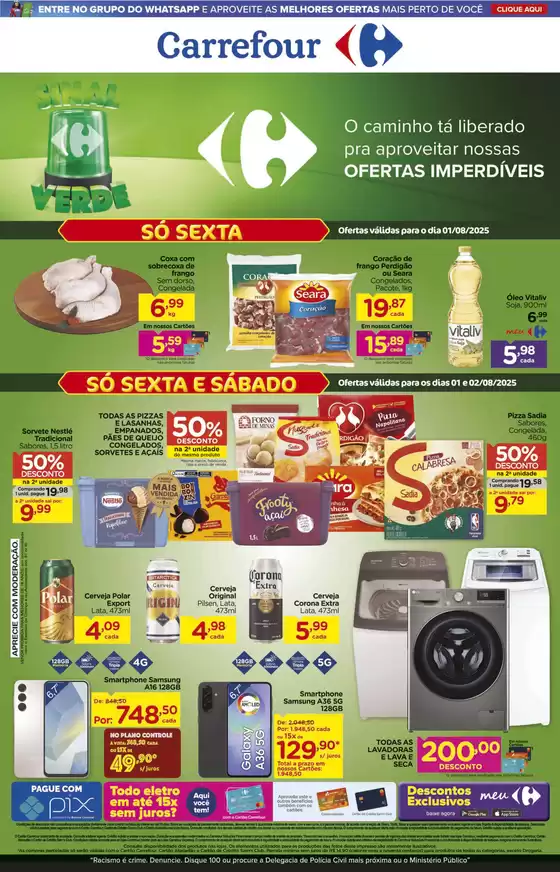 Ofertas e promoções atuais