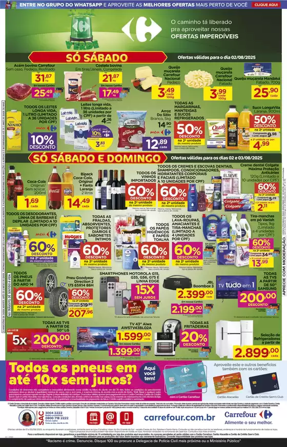 Ofertas e promoções atuais