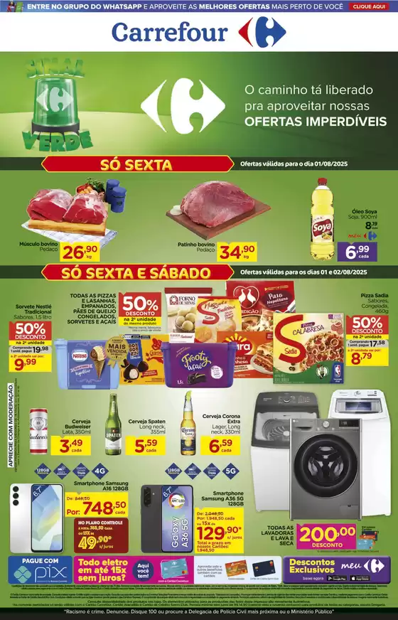 Pechinchas e ofertas atuais