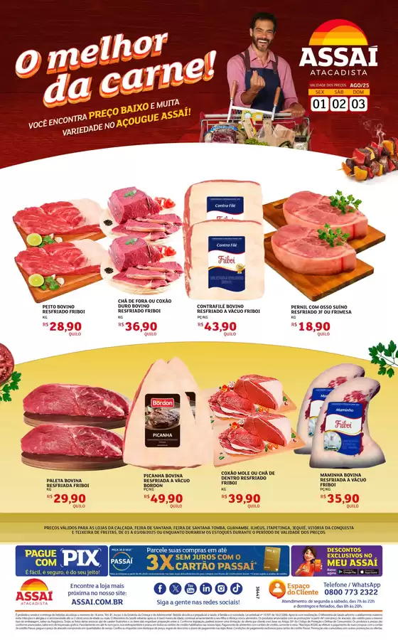 Ofertas exclusivas para nossos clientes