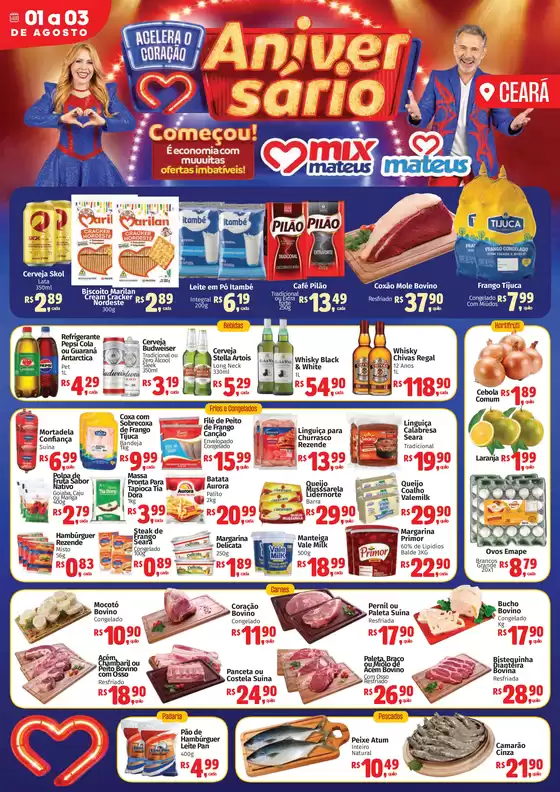 Pechinchas e ofertas atuais