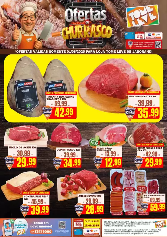 Catálogo Tome Leve em Jequié | Pechinchas e ofertas atuais | 2025-08-01T00:00:00.000Z - 2025-08-01T00:00:00.000Z