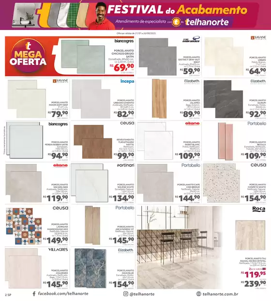 Ofertas exclusivas para nossos clientes