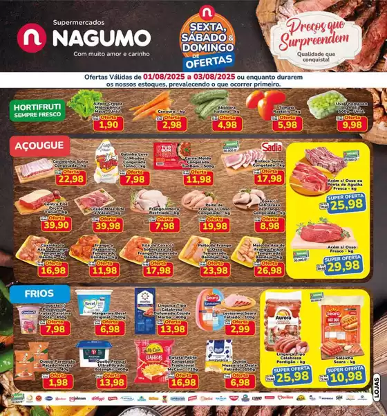 Catálogo Nagumo em Ferraz de Vasconcelos | Finalzão de Semana | 2025-08-01T00:00:00.000Z - 2025-08-03T00:00:00.000Z