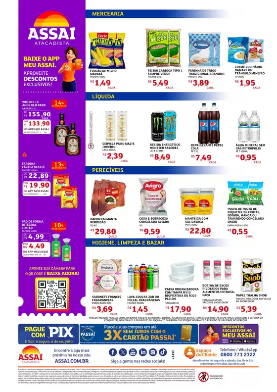 Ótima oferta para todos os clientes