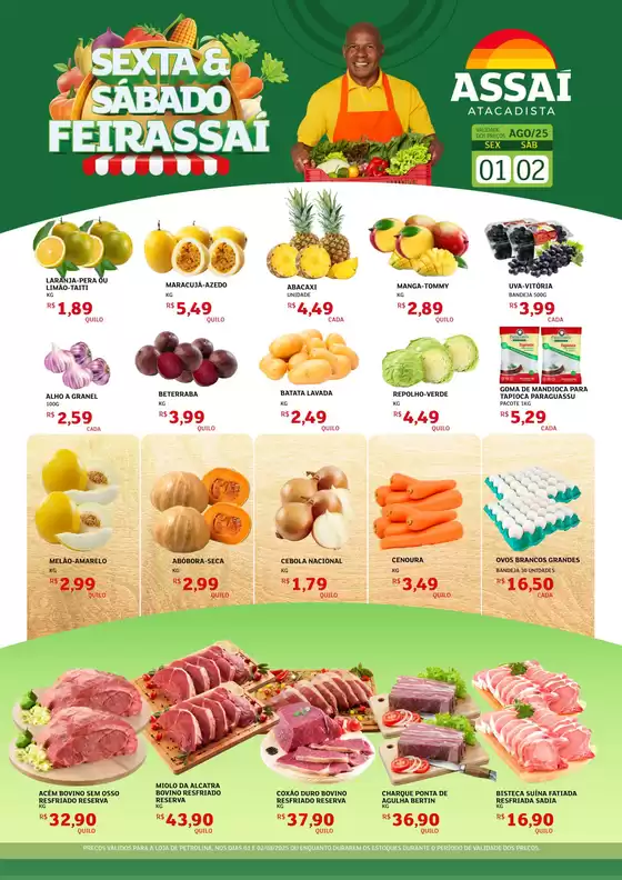 Catálogo Assaí Atacadista em Dourados | Grandes descontos em produtos selecionados | 2025-08-01T00:00:00.000Z - 2025-08-02T00:00:00.000Z
