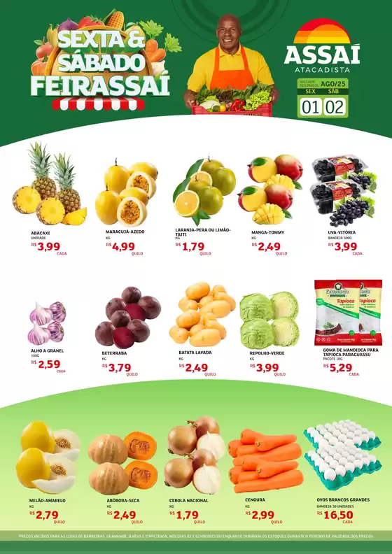 Catálogo Assaí Atacadista em Dourados | Ofertas exclusivas e pechinchas | 2025-08-01T00:00:00.000Z - 2025-08-02T00:00:00.000Z