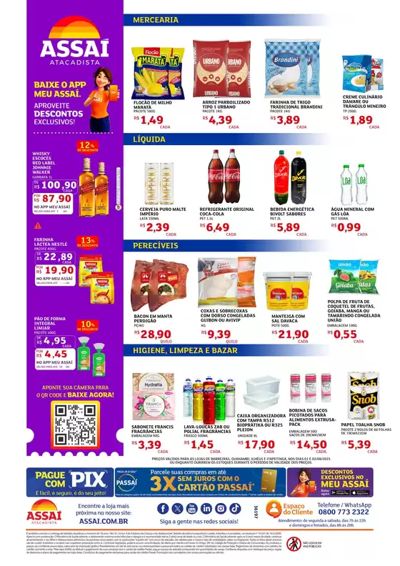 Ofertas exclusivas e pechinchas