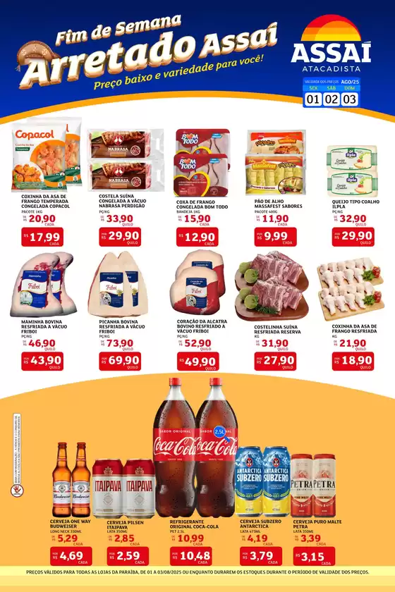 Catálogo Assaí Atacadista em Dourados | Novas ofertas para descobrir | 2025-08-01T00:00:00.000Z - 2025-08-03T00:00:00.000Z