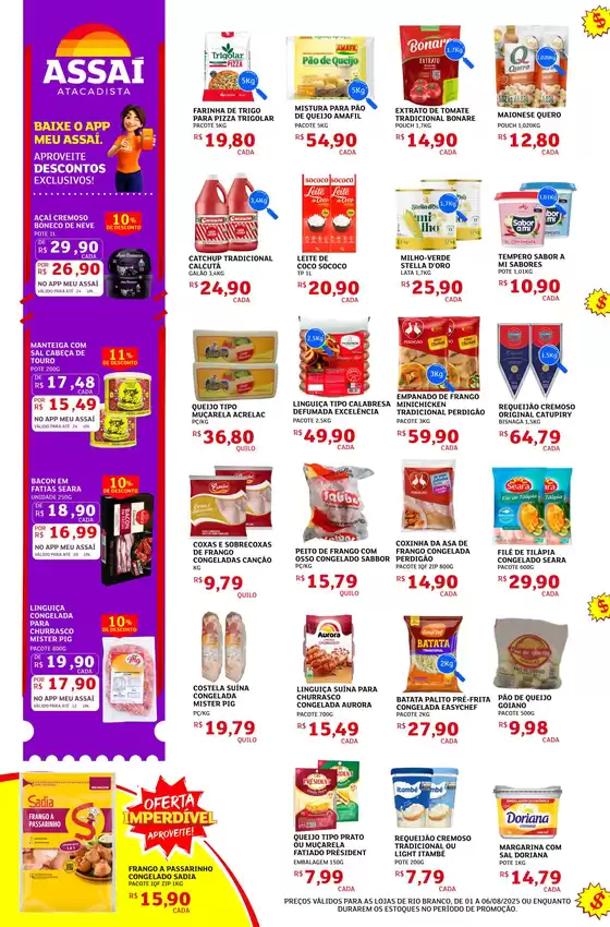 Grandes descontos em produtos selecionados