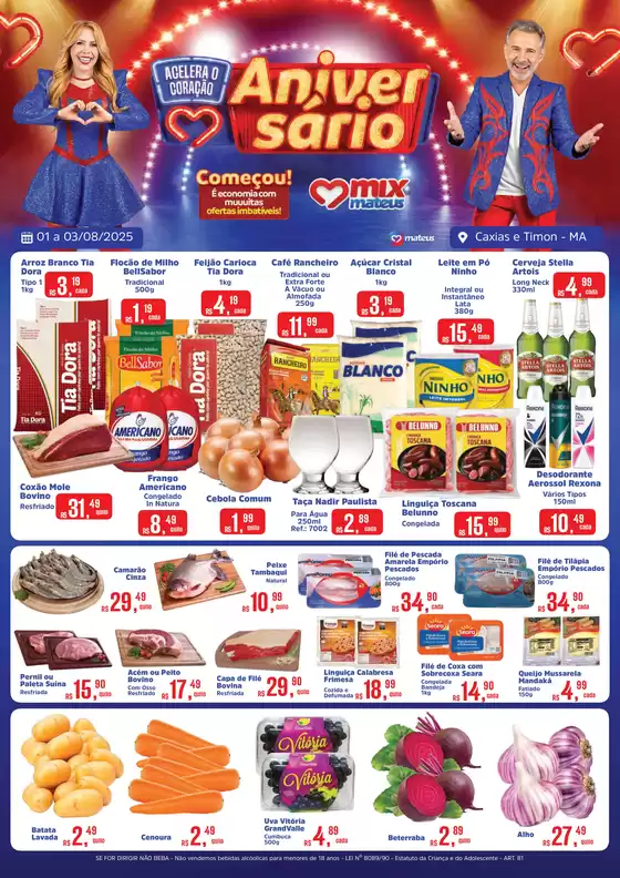 Ofertas e promoções atuais