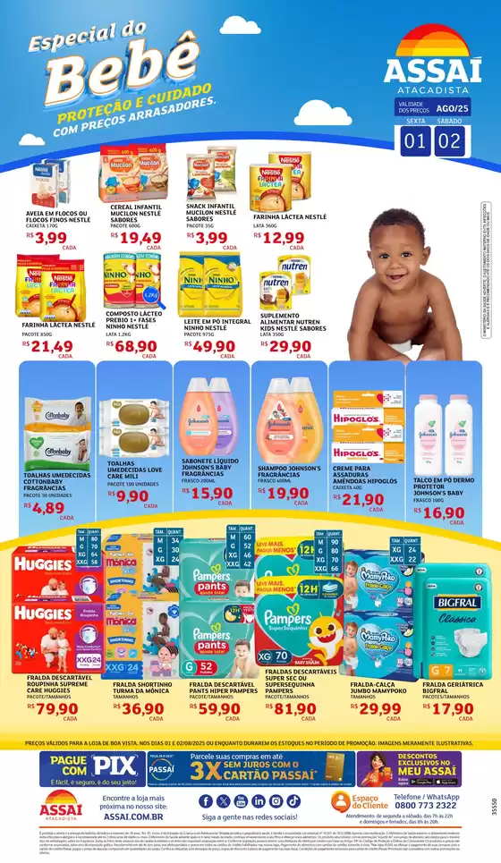 Catálogo Assaí Atacadista em Boa Vista | Novas ofertas para descobrir | 2025-08-01T00:00:00.000Z - 2025-08-02T00:00:00.000Z