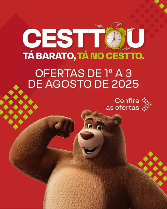 Catálogo Cestto Atacadista em Esteio | Cesttou | 2025-08-01T00:00:00.000Z - 2025-08-03T00:00:00.000Z