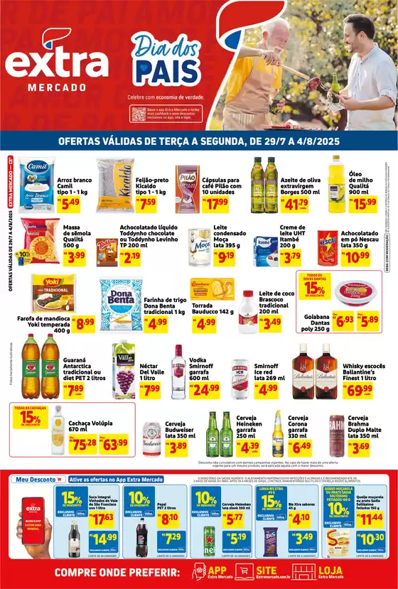 Catálogo Extra em Igarassu | Melhores ofertas para compradores econômicos | 2025-07-29T00:00:00.000Z - 2025-08-04T00:00:00.000Z