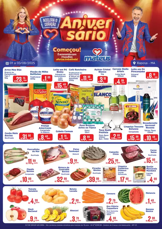 Descontos e promoções