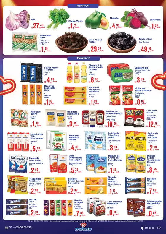 Descontos e promoções