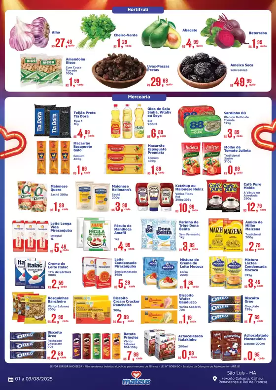 Ofertas e promoções atuais