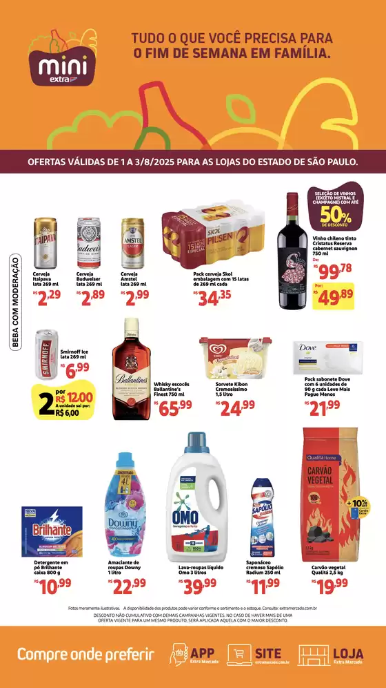 Catálogo Extra em Santos | Ofertas exclusivas | 2025-01-01T00:00:00.000Z - 2025-08-03T00:00:00.000Z