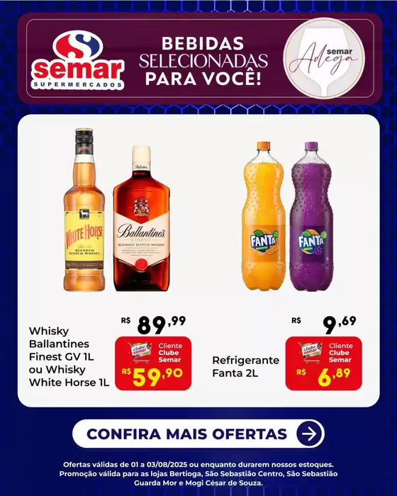 Catálogo Semar Supermercado em Igarassu | Semar Supermercados | 2025-08-01T00:00:00.000Z - 2025-08-01T00:00:00.000Z