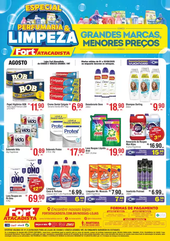 MT Fort Perfumaria e Limpeza 01 a 03 AGO 25