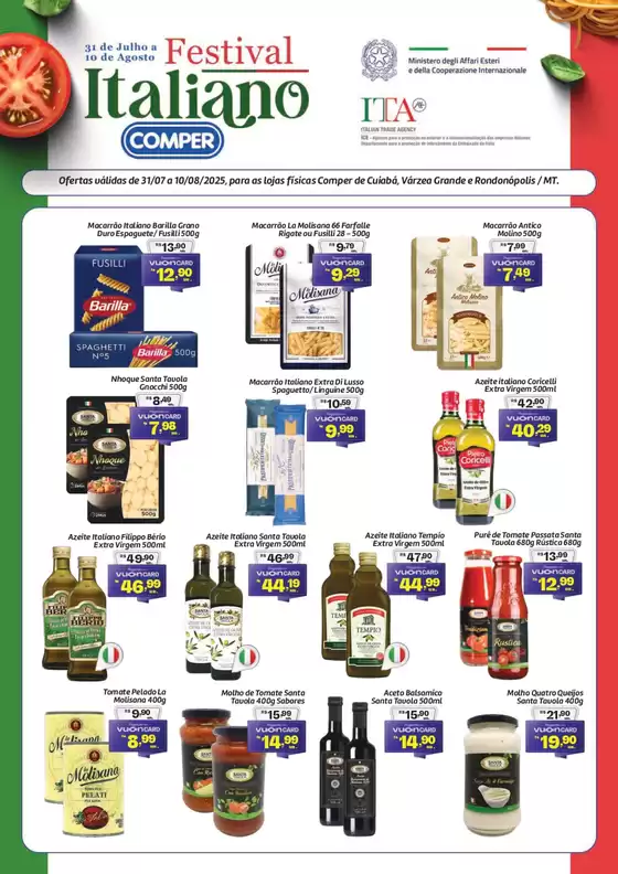 Ampla seleção de ofertas