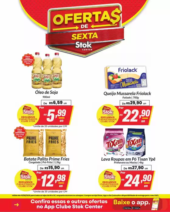 Catálogo Stok Center em Santo Ângelo | Encarte Stok Center | 2025-08-01T00:00:00.000Z - 2025-08-01T00:00:00.000Z