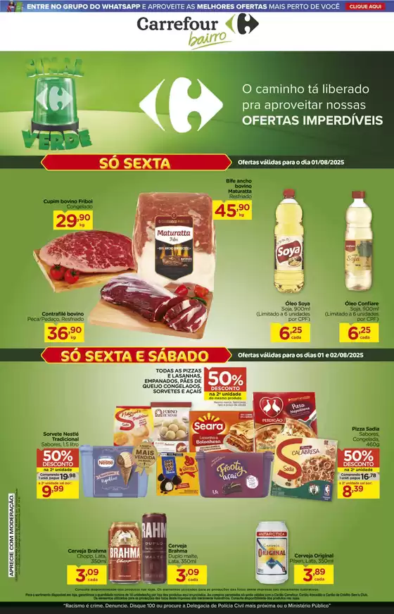 Ofertas exclusivas e pechinchas