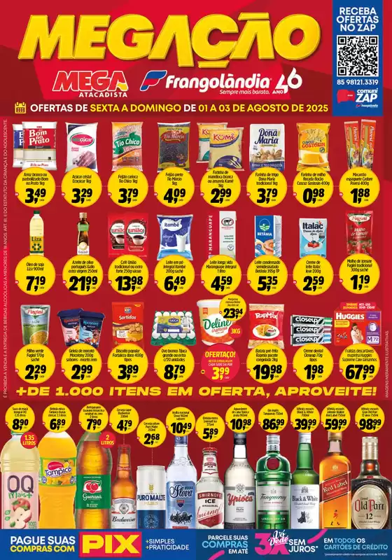 Pechinchas e ofertas atuais