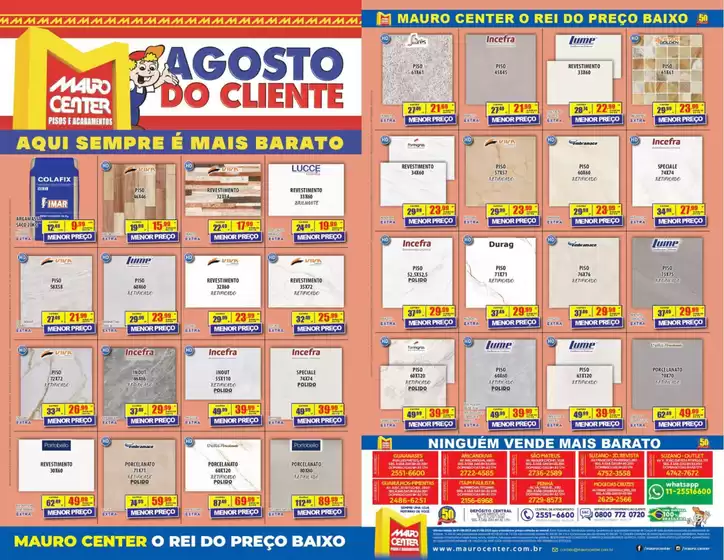 Catálogo Mauro Center em Uberlândia | Ofertas exclusivas | 2025-08-01T00:00:00.000Z - 2025-08-31T00:00:00.000Z