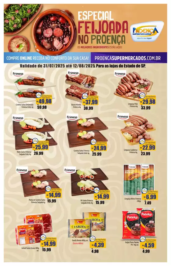 Ofertas especiais atraentes para todos