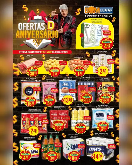 Catálogo Rede Bom Lugar em Maracanaú | Encarte Rede Bom Lugar | 2025-08-01T00:00:00.000Z - 2025-08-02T00:00:00.000Z