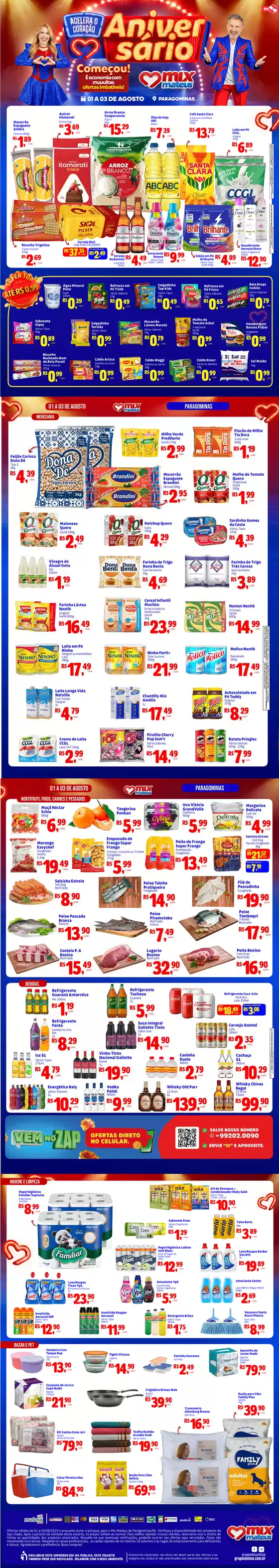 Ofertas exclusivas para nossos clientes