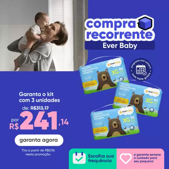 Ofertas especiais atraentes para todos