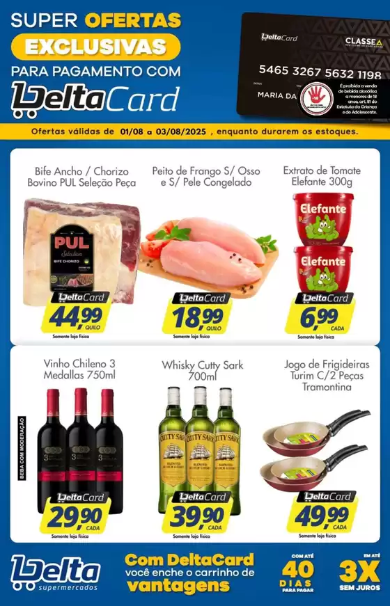 Catálogo Delta Supermercados em Boituva | Descubra ofertas atraentes | 2025-08-01T00:00:00.000Z - 2025-08-03T00:00:00.000Z