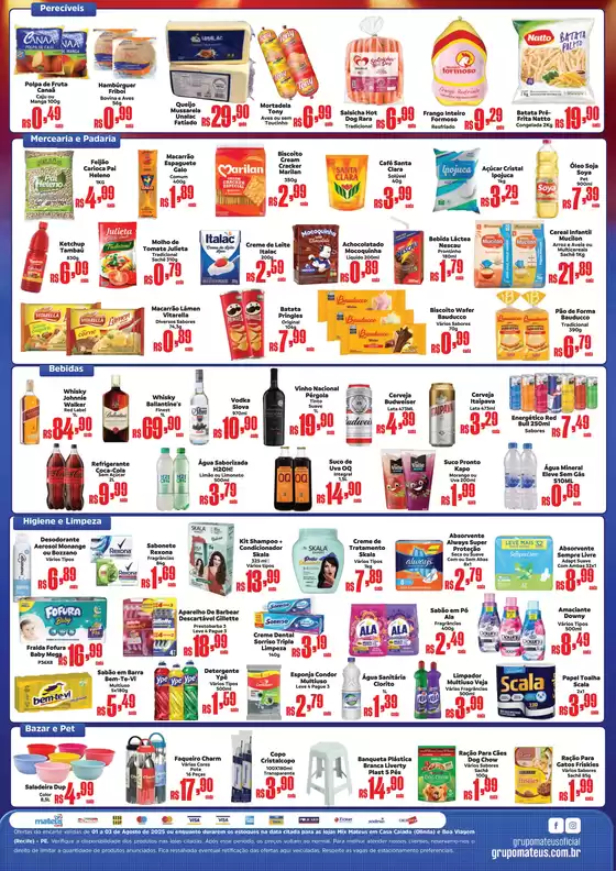 Ofertas exclusivas para nossos clientes