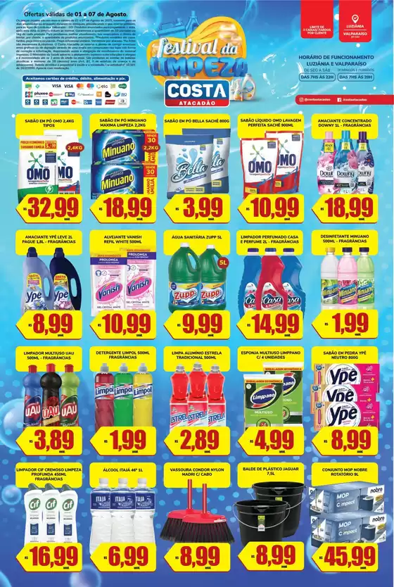 Ofertas especiais atraentes para todos