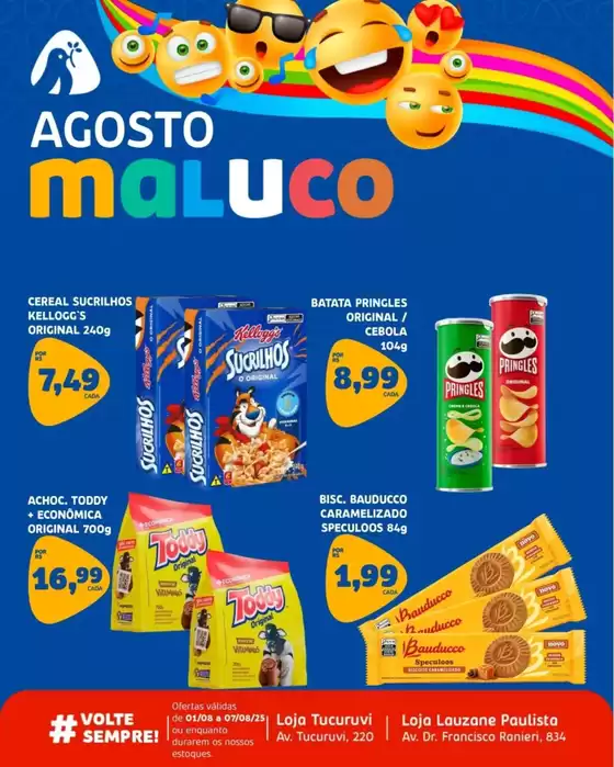 Ofertas exclusivas para nossos clientes