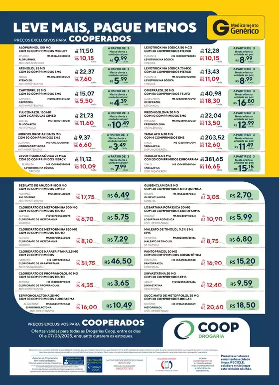 Encarte Drogarias Coop