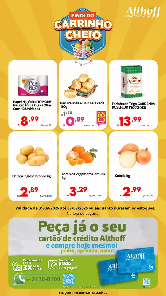 Catálogo Althoff Supermercados em Hortolândia | Final de Semana - F12. | 2025-08-01T00:00:00.000Z - 2025-08-03T00:00:00.000Z