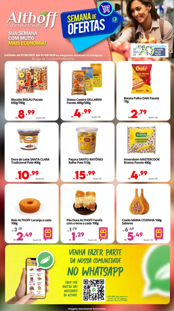 Catálogo Althoff Supermercados em Hortolândia | Semana de Ofertas 01/08 a 07/08 - F15. | 2025-08-01T00:00:00.000Z - 2025-08-07T00:00:00.000Z