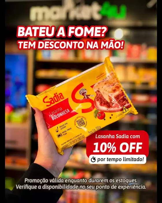 Catálogo Market4u em Tarumã | Bateu A Fome | 2025-08-04T00:00:00.000Z - 2025-08-18T00:00:00.000Z