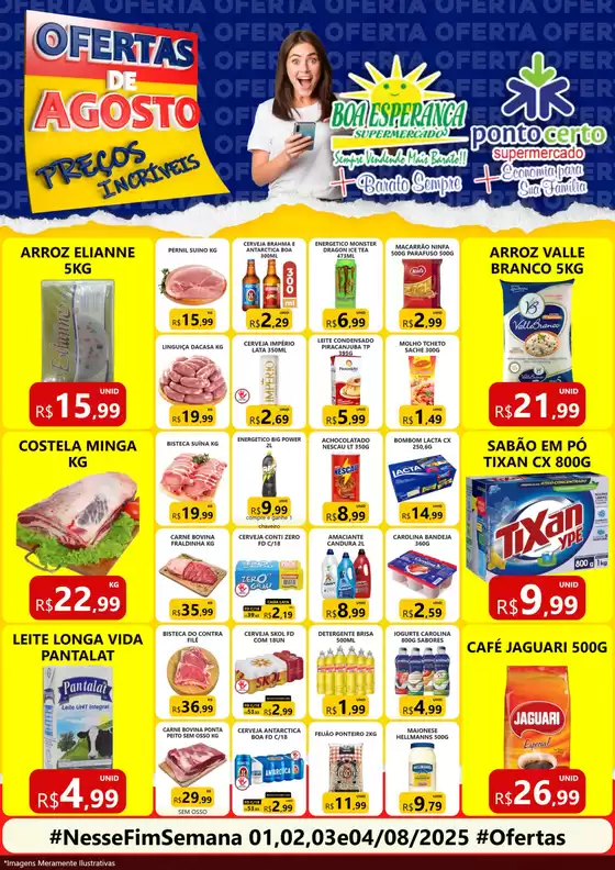Catálogo Boa Esperança em Pinhalzinho | Ofertas De Agosto | 2025-08-04T00:00:00.000Z - 2025-08-04T00:00:00.000Z