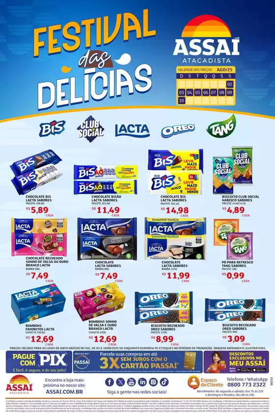 Catálogo Assaí Atacadista em Petrolândia-Santa Catarina | Ofertas para caçadores de pechinchas | 2025-08-04T00:00:00.000Z - 2025-08-10T00:00:00.000Z