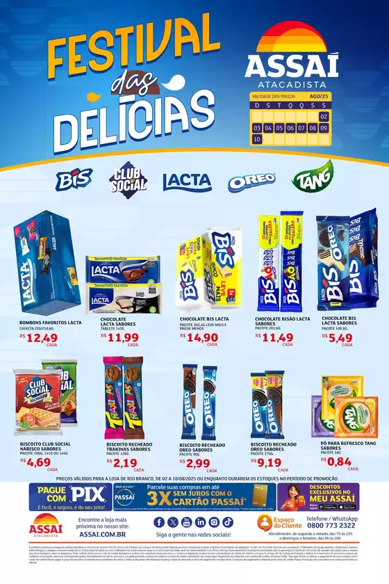 Catálogo Assaí Atacadista em Itá | Descontos e promoções | 2025-08-04T00:00:00.000Z - 2025-08-10T00:00:00.000Z