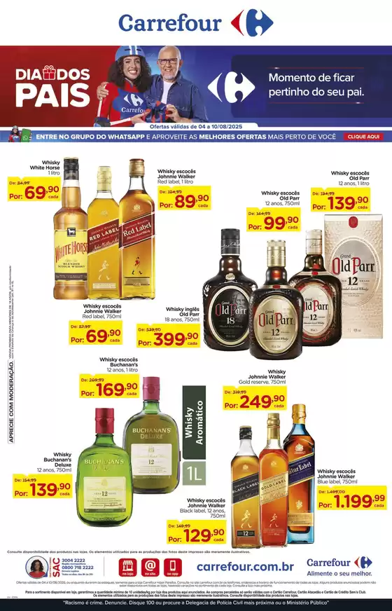 Catálogo Carrefour em Petrolândia-Santa Catarina | Promoções especiais em andamento | 2025-08-04T00:00:00.000Z - 2025-08-10T00:00:00.000Z