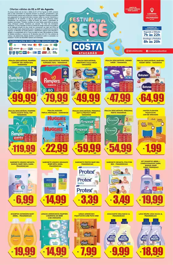 Catálogo Costa Atacadão em Petrolândia-Santa Catarina | Novas ofertas para descobrir | 2025-08-04T00:00:00.000Z - 2025-08-07T00:00:00.000Z
