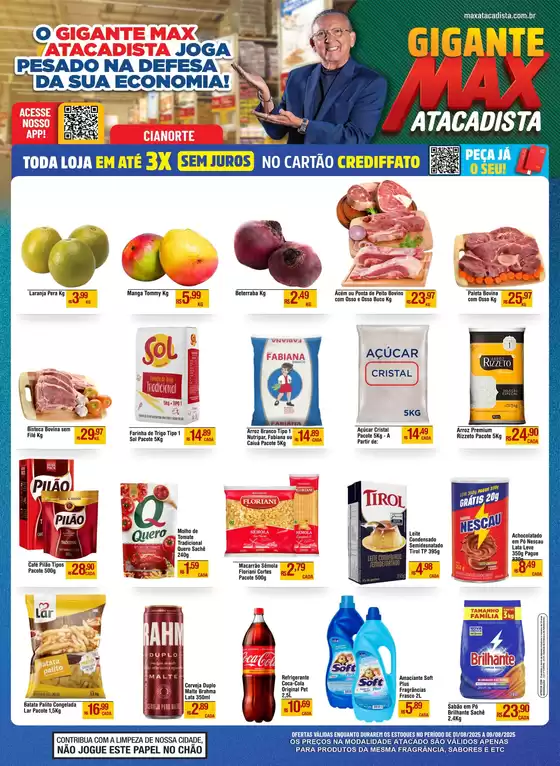 Catálogo Max Atacadista em Itá | Ofertas exclusivas para nossos clientes | 2025-08-01T00:00:00.000Z - 2025-08-09T00:00:00.000Z