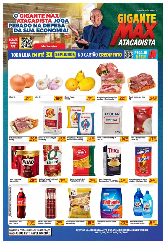Catálogo Max Atacadista em Passo de Torres | Nossas melhores ofertas para você | 2025-08-01T00:00:00.000Z - 2025-08-09T00:00:00.000Z