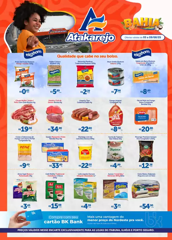 Catálogo Atakarejo em Orlândia | Melhores ofertas para compradores econômicos | 2025-08-03T00:00:00.000Z - 2025-09-08T00:00:00.000Z
